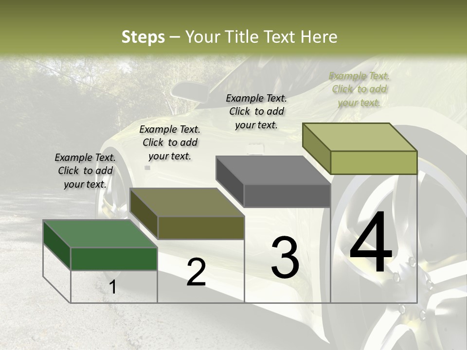 Country Black Fast PowerPoint Template