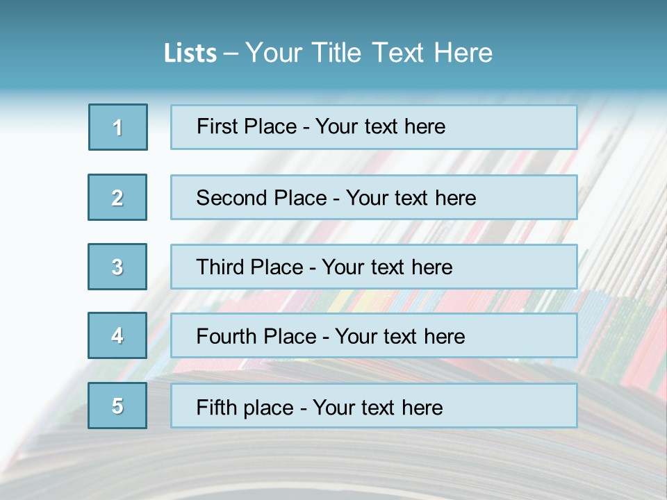 Document Media Background PowerPoint Template