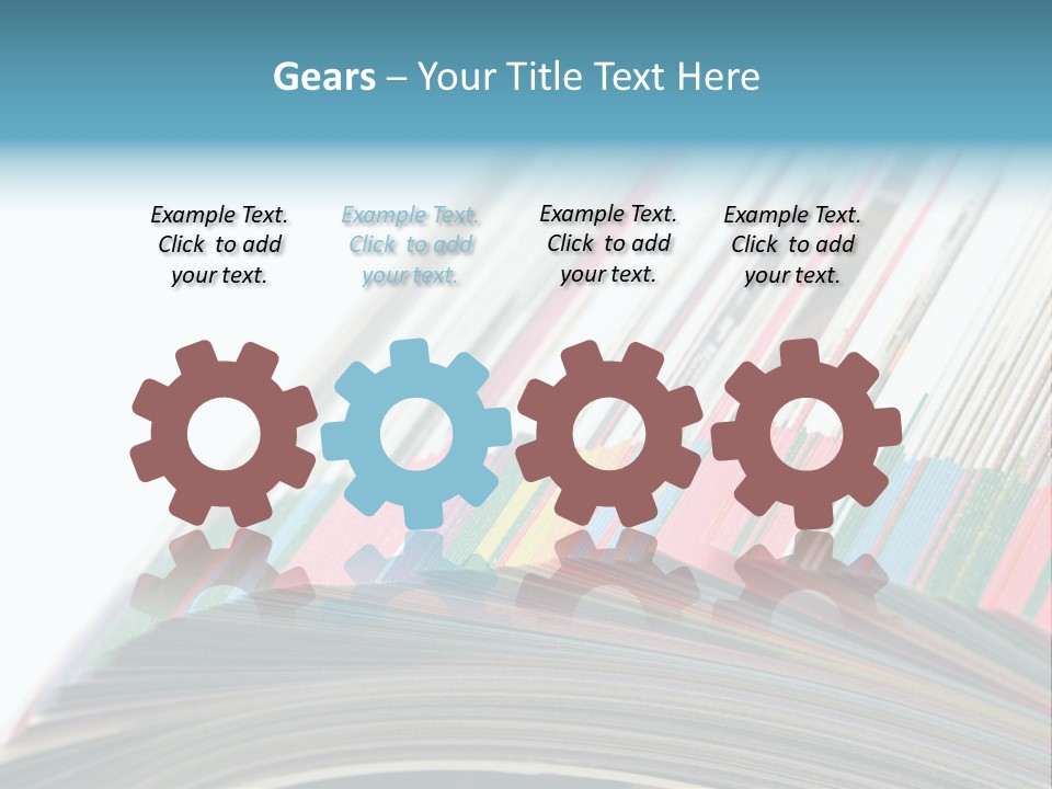 Document Media Background PowerPoint Template