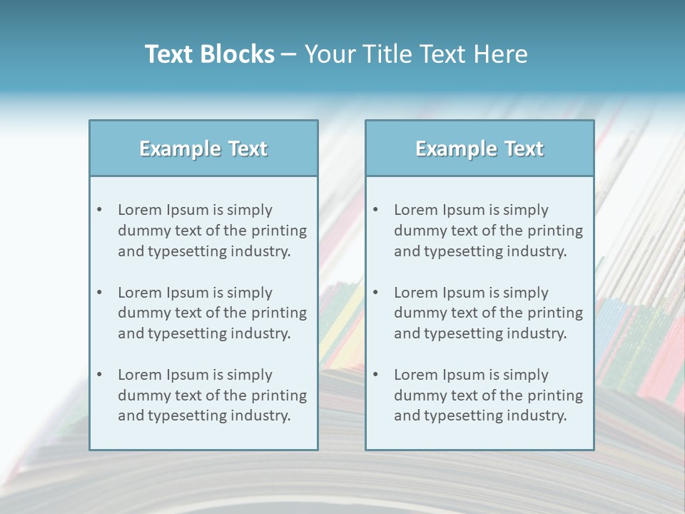Document Media Background PowerPoint Template