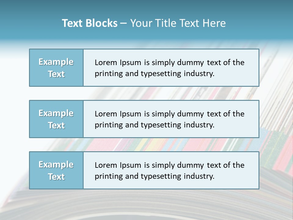 Document Media Background PowerPoint Template