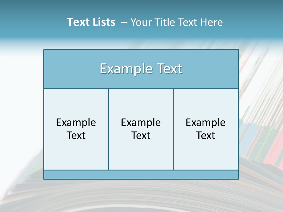 Document Media Background PowerPoint Template