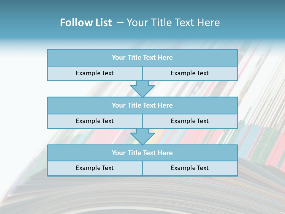 Document Media Background PowerPoint Template