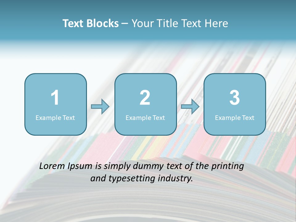 Document Media Background PowerPoint Template