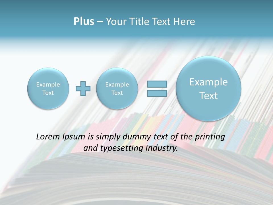 Document Media Background PowerPoint Template