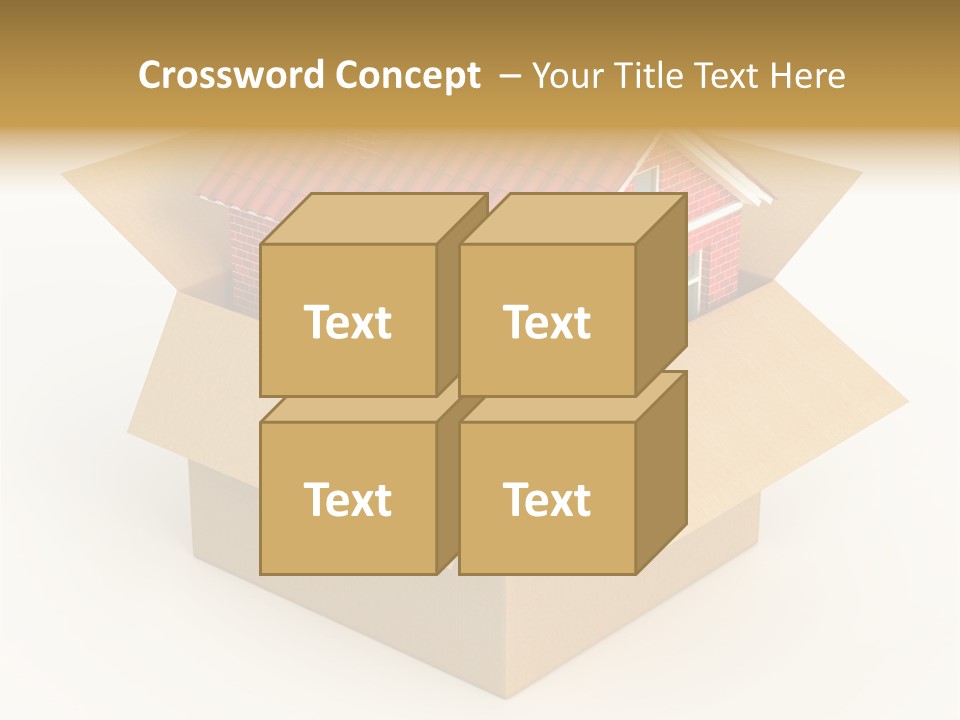 Shipping Tile Render PowerPoint Template