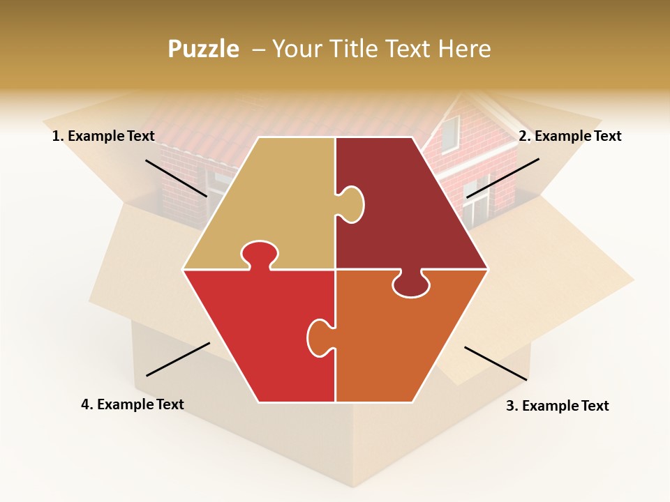 Shipping Tile Render PowerPoint Template