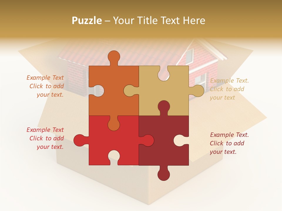 Shipping Tile Render PowerPoint Template