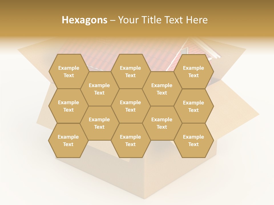Shipping Tile Render PowerPoint Template