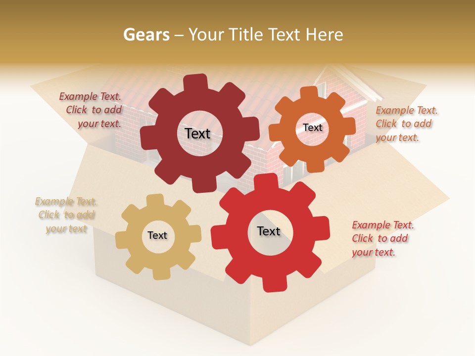Shipping Tile Render PowerPoint Template