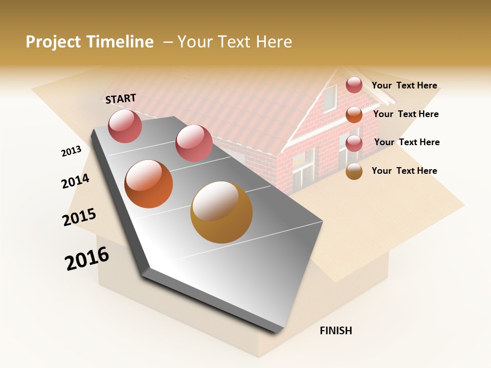 Shipping Tile Render PowerPoint Template