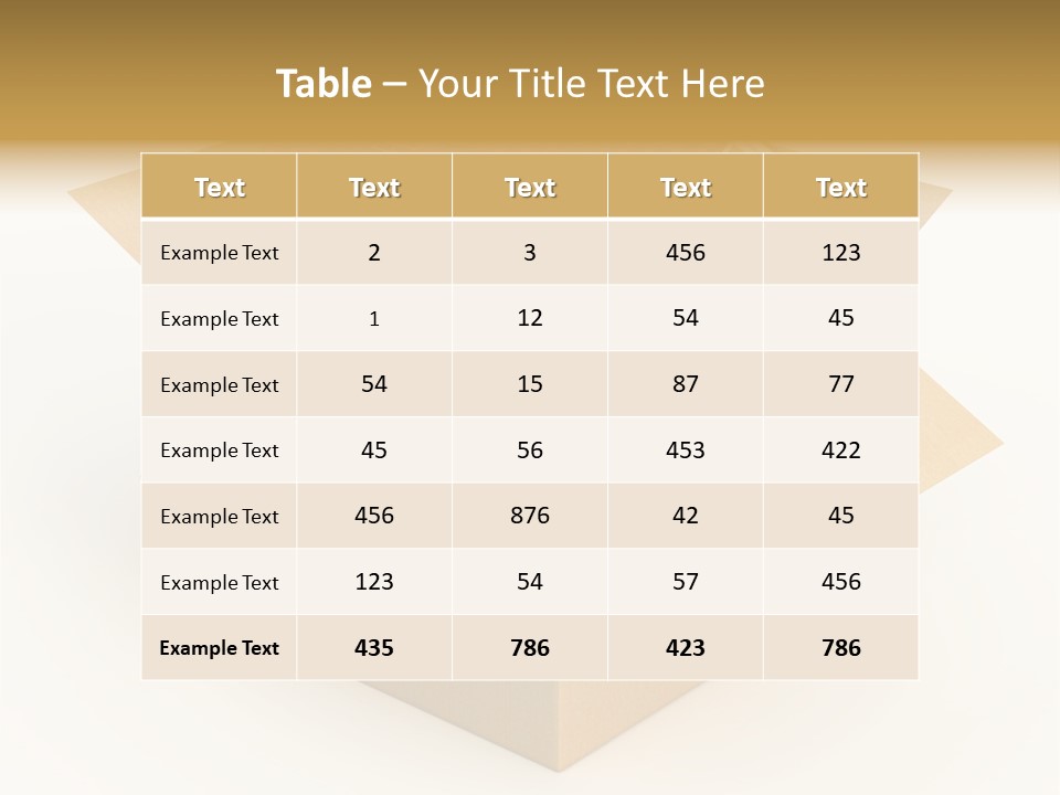 Shipping Tile Render PowerPoint Template