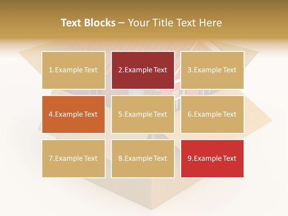 Shipping Tile Render PowerPoint Template
