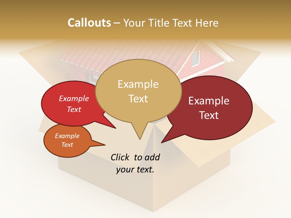 Shipping Tile Render PowerPoint Template