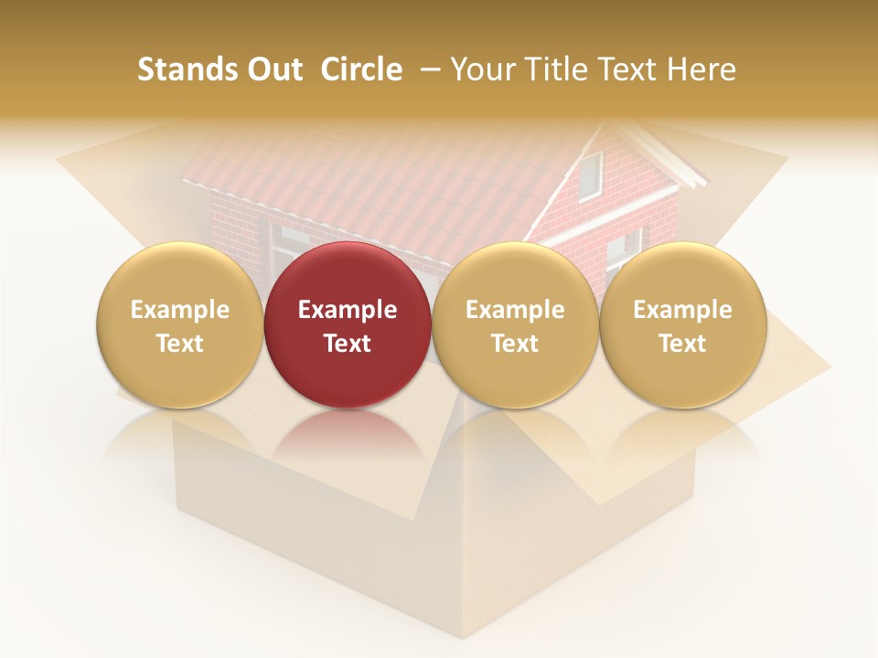 Shipping Tile Render PowerPoint Template