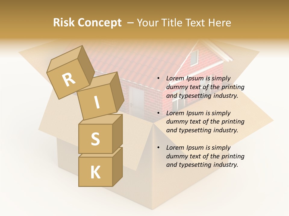 Shipping Tile Render PowerPoint Template