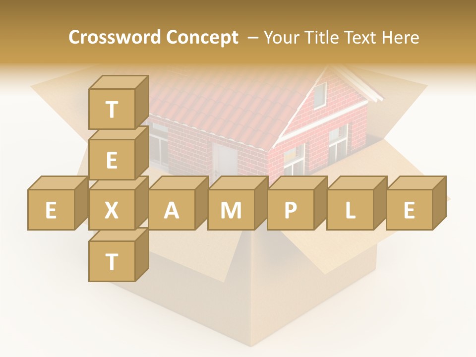 Shipping Tile Render PowerPoint Template