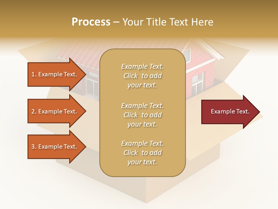 Shipping Tile Render PowerPoint Template