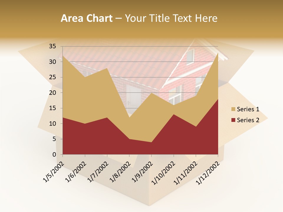 Shipping Tile Render PowerPoint Template