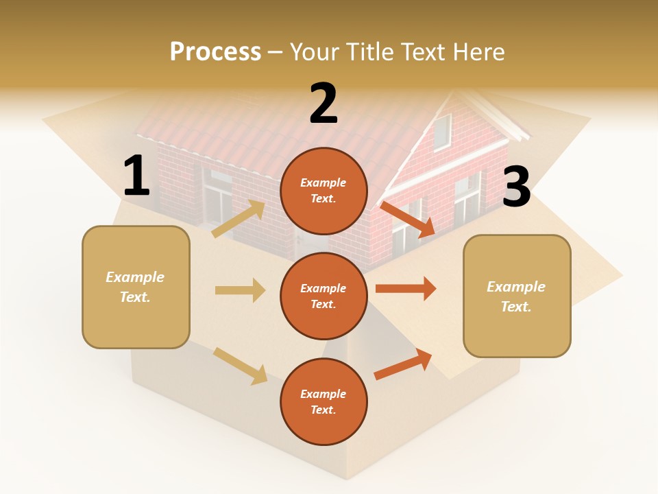 Shipping Tile Render PowerPoint Template
