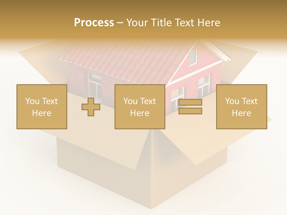 Shipping Tile Render PowerPoint Template