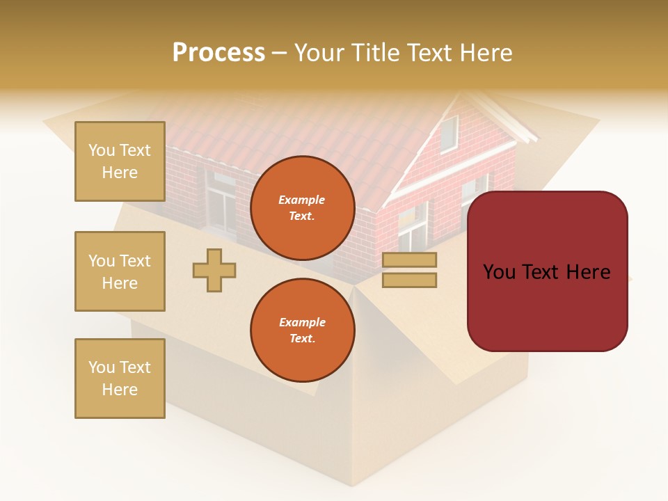 Shipping Tile Render PowerPoint Template