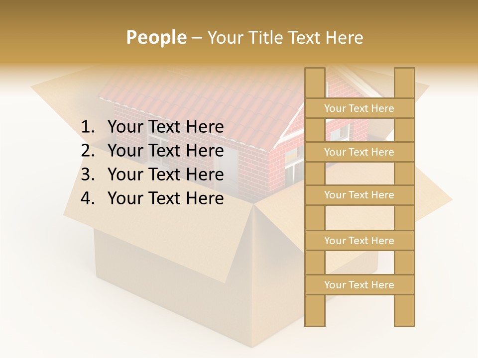 Shipping Tile Render PowerPoint Template