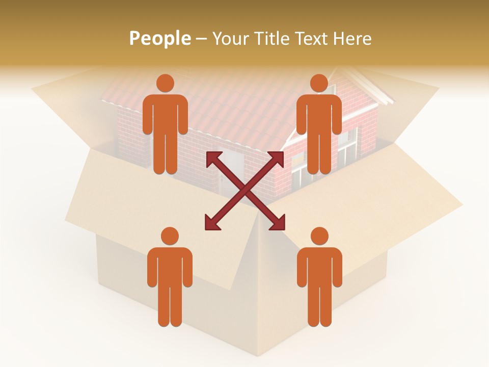 Shipping Tile Render PowerPoint Template