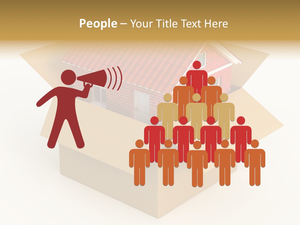 Shipping Tile Render PowerPoint Template