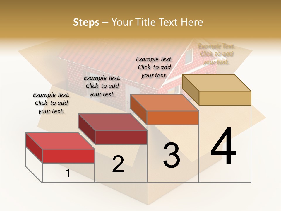 Shipping Tile Render PowerPoint Template