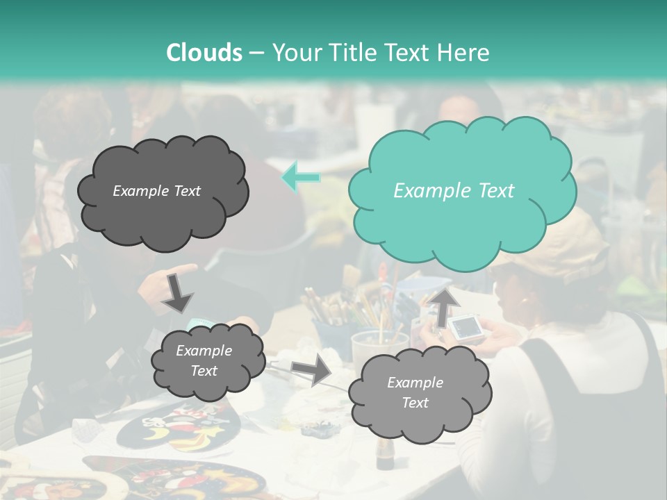 Italian Fieramilanocity Showroom PowerPoint Template