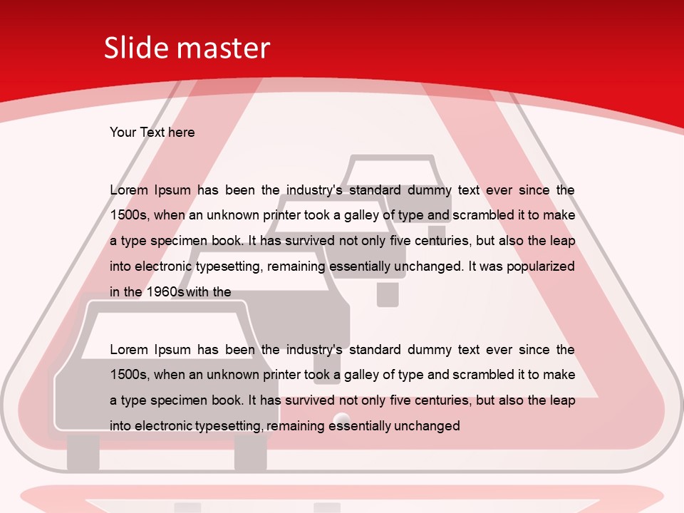 Closeup French Fries Sausage PowerPoint Template