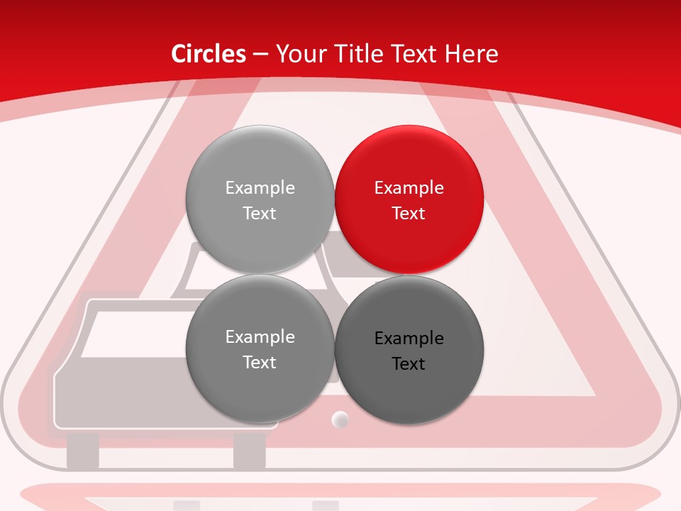 Closeup French Fries Sausage PowerPoint Template