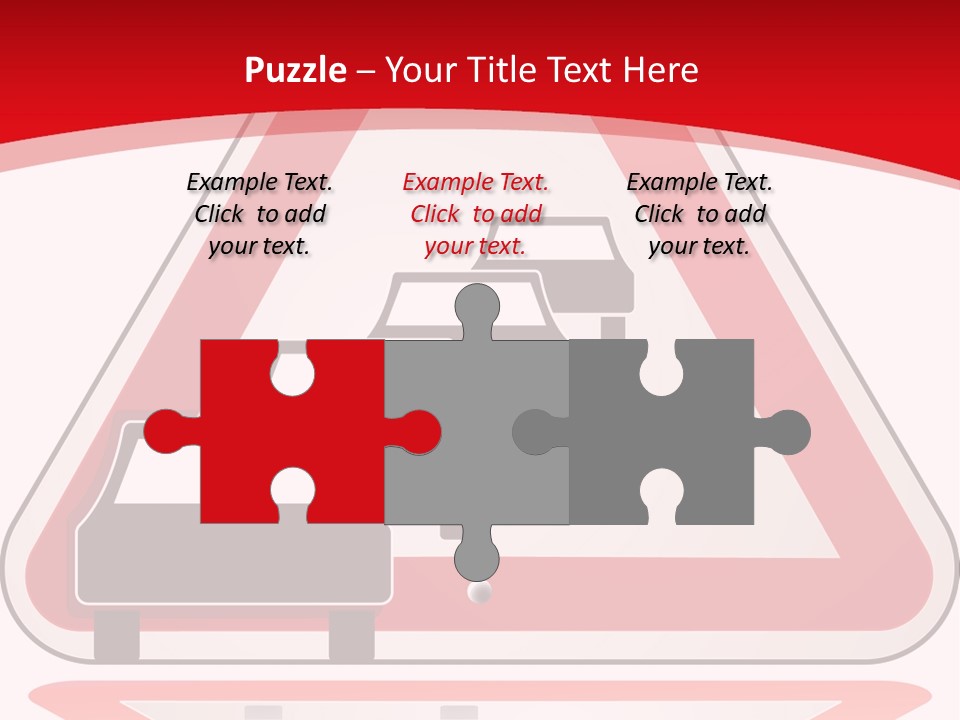 Closeup French Fries Sausage PowerPoint Template