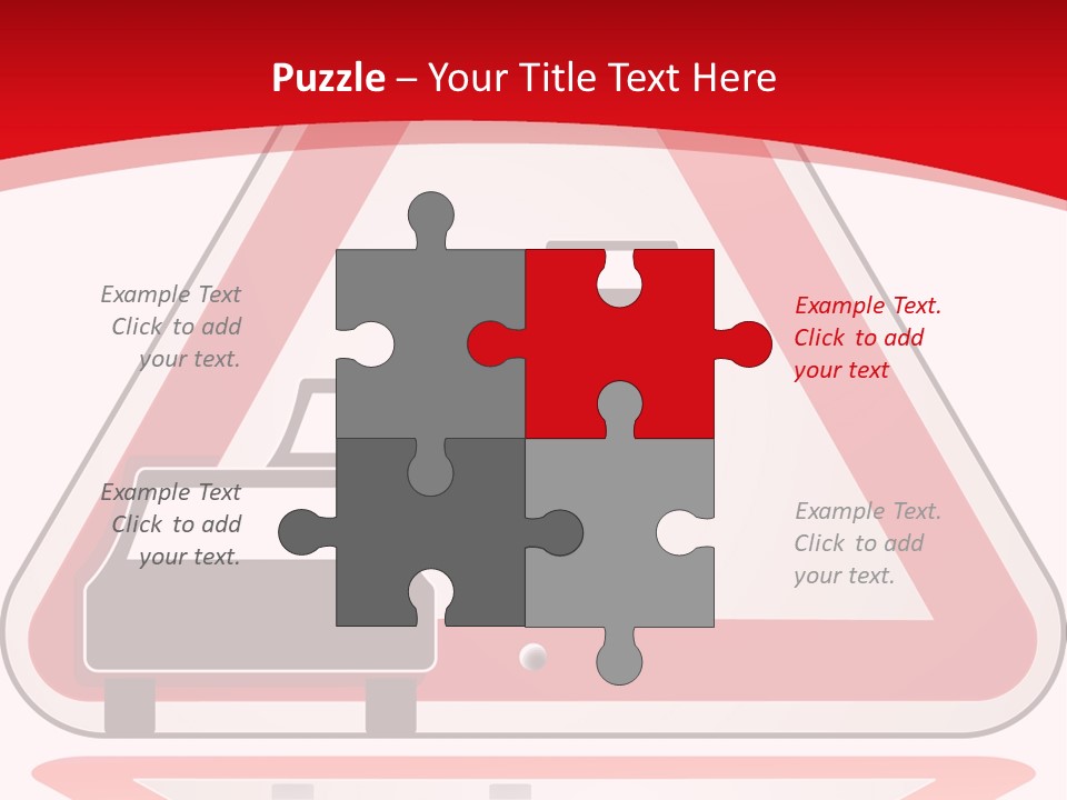 Closeup French Fries Sausage PowerPoint Template