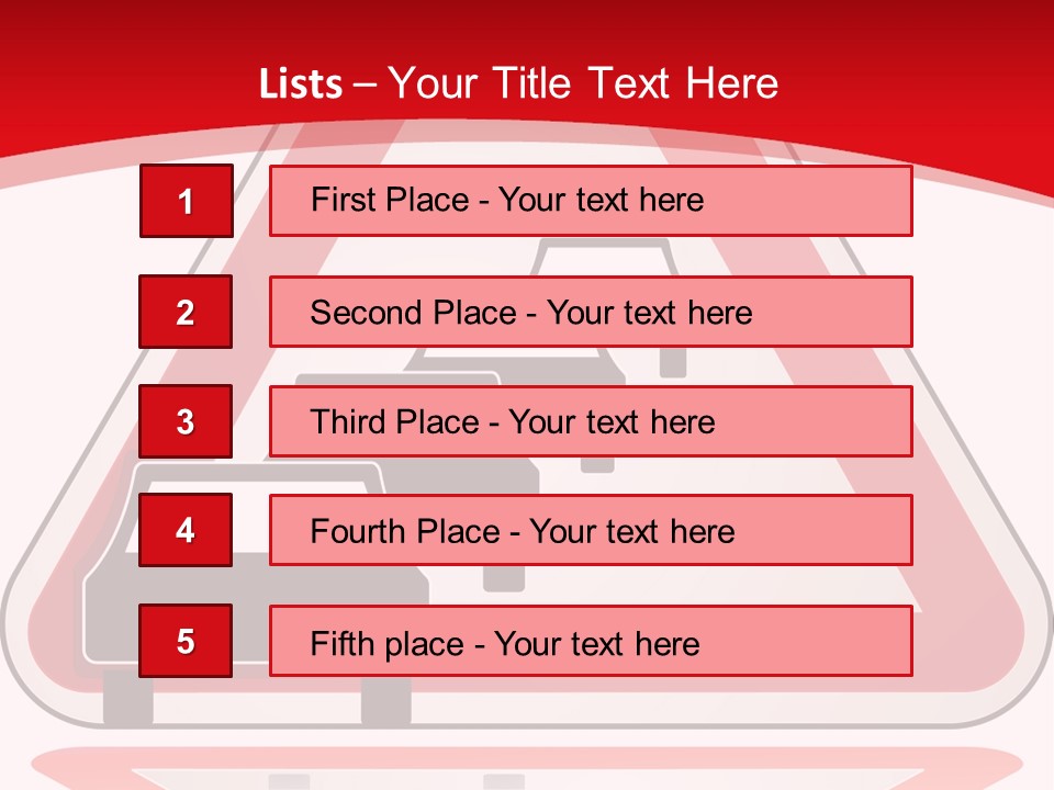 Closeup French Fries Sausage PowerPoint Template