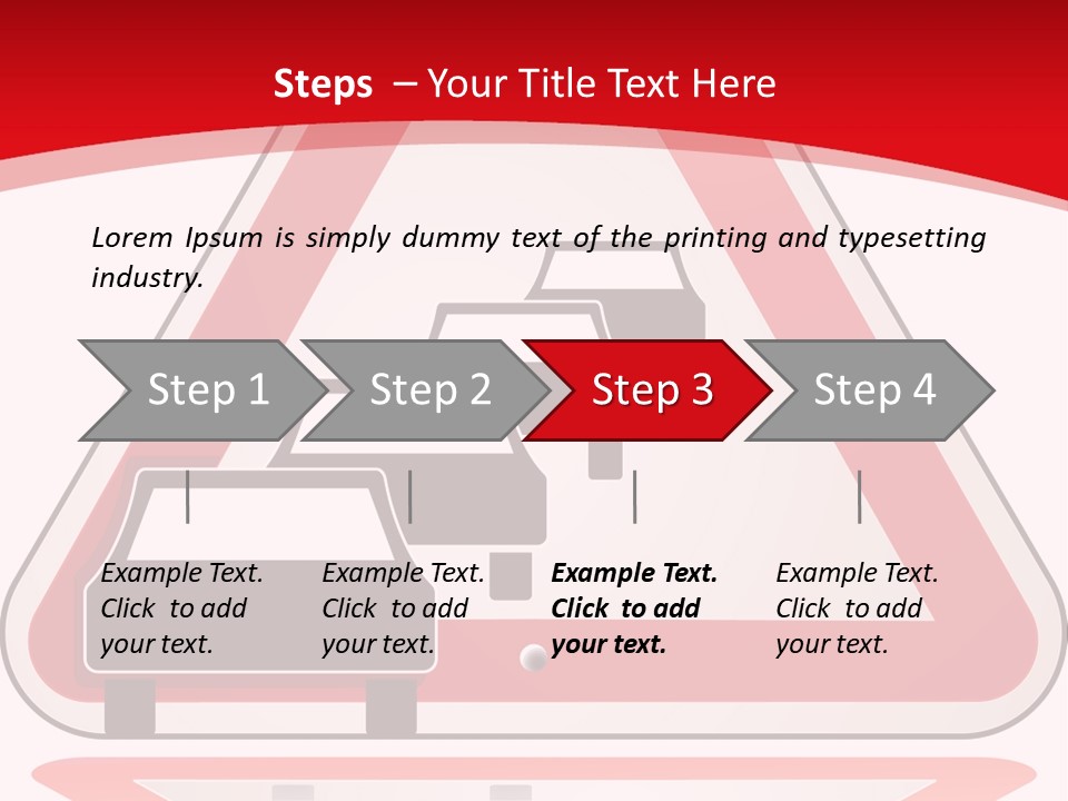 Closeup French Fries Sausage PowerPoint Template