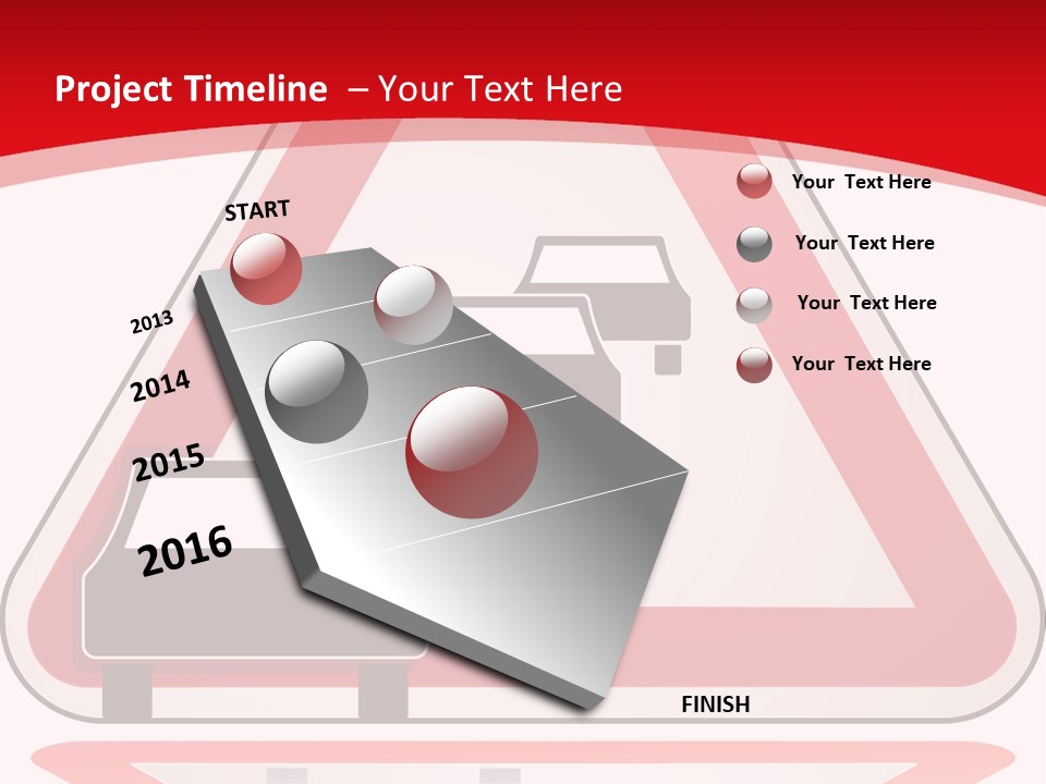 Closeup French Fries Sausage PowerPoint Template