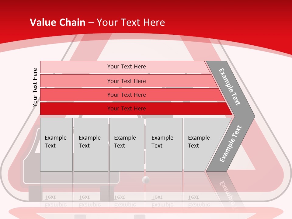 Closeup French Fries Sausage PowerPoint Template