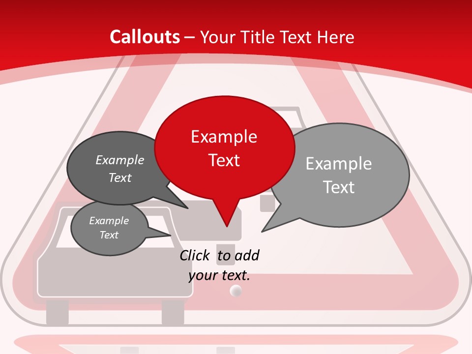 Closeup French Fries Sausage PowerPoint Template