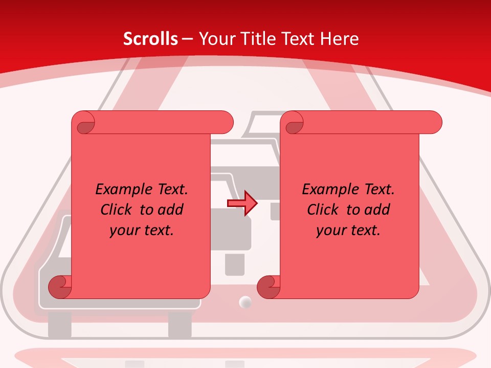 Closeup French Fries Sausage PowerPoint Template