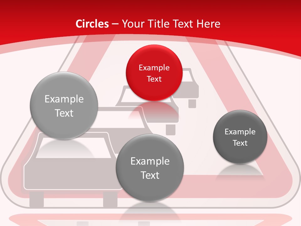 Closeup French Fries Sausage PowerPoint Template