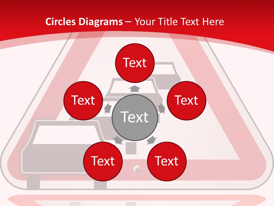 Closeup French Fries Sausage PowerPoint Template