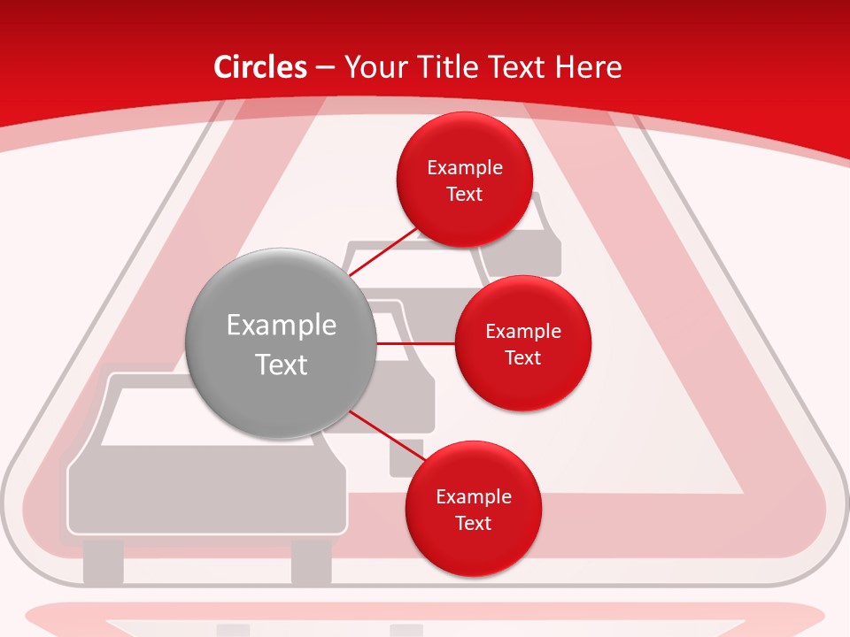 Closeup French Fries Sausage PowerPoint Template