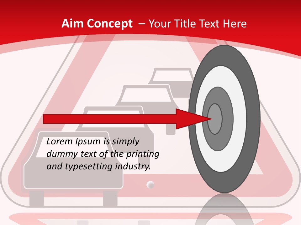 Closeup French Fries Sausage PowerPoint Template