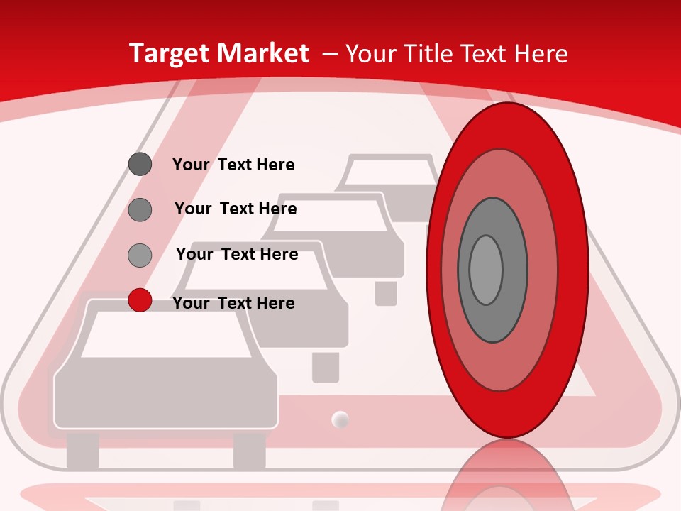 Closeup French Fries Sausage PowerPoint Template