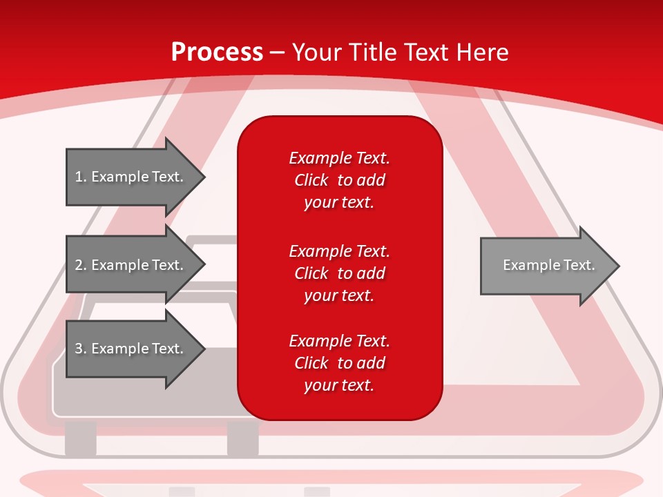 Closeup French Fries Sausage PowerPoint Template