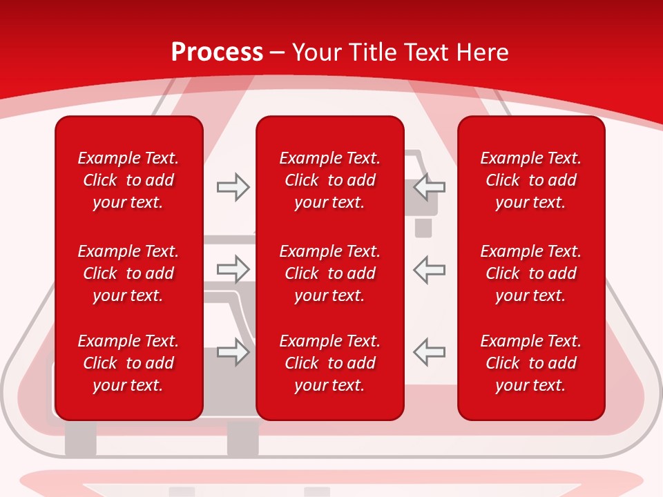 Closeup French Fries Sausage PowerPoint Template