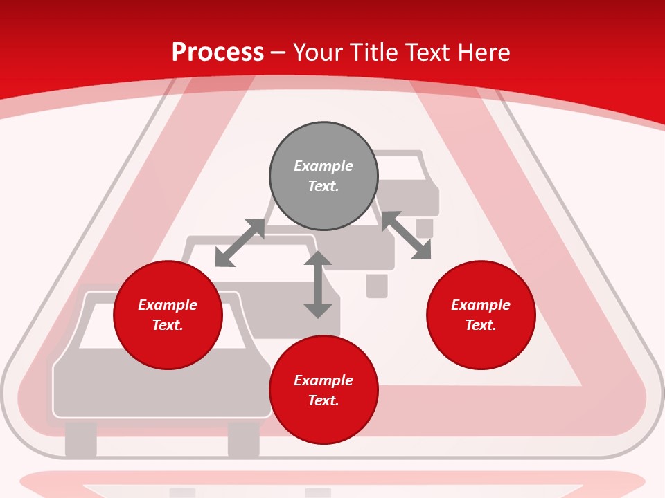 Closeup French Fries Sausage PowerPoint Template