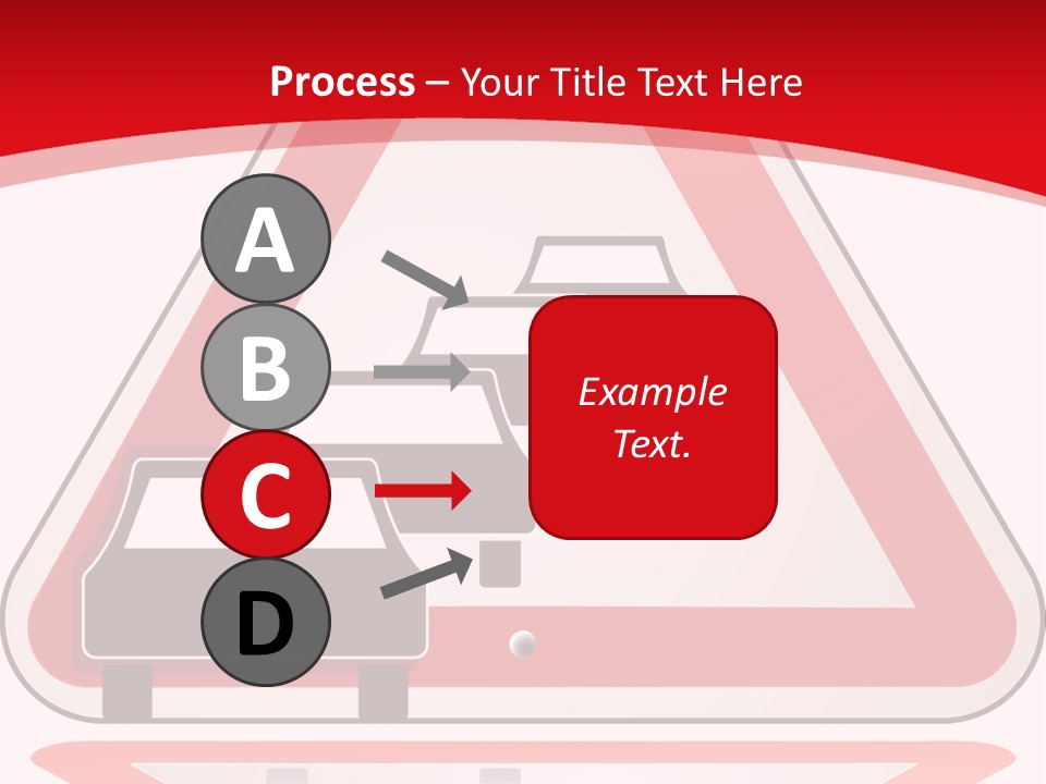 Closeup French Fries Sausage PowerPoint Template